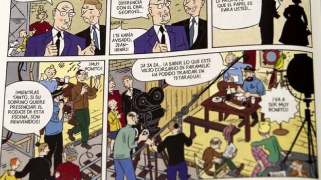 'Las aventuras de Hergè', un cómic sobre los claroscuros del padre de Tintín