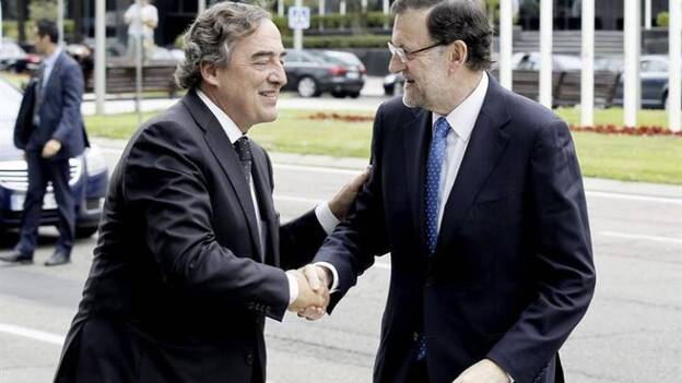Rajoy y los empresarios coinciden en que lo peor de la crisis ha pasado