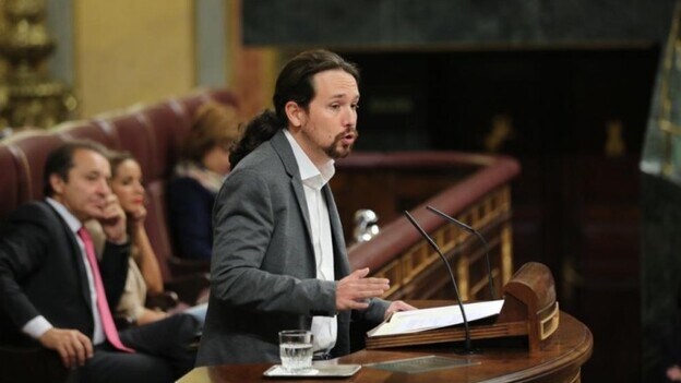 Iglesias acusa a Rajoy de «romper España»
