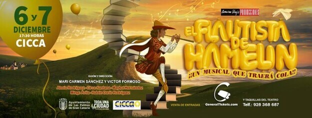 El Teatro del Cicca acoge el estreno del musical ‘El Flautista de Hamelín’