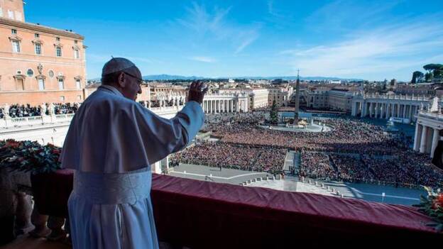El papa destaca en su mensaje de Navidad que las diferencias "no son un peligro"