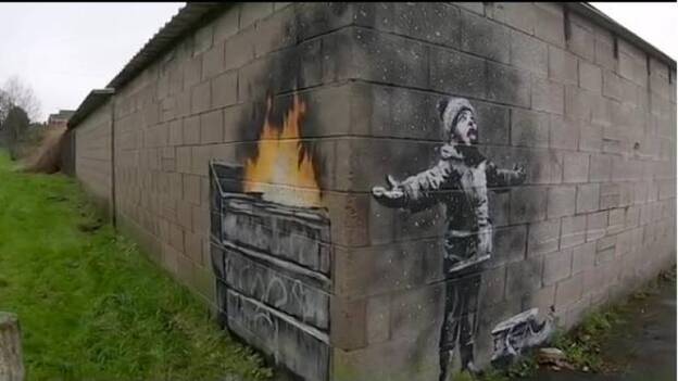 El último Banksy podría ser adquirido por más de 110.000 euros