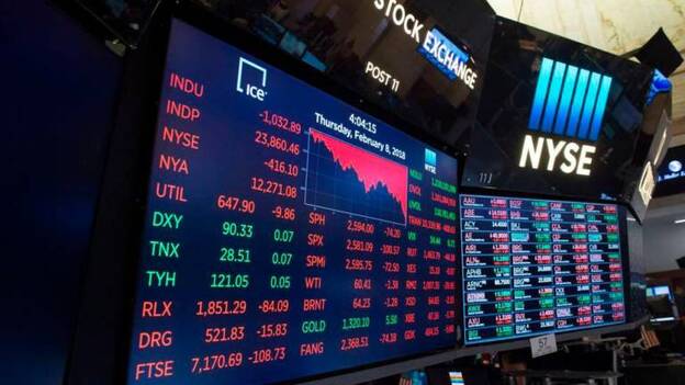 Wall Street cierra en rojo tras el problema con Huawei