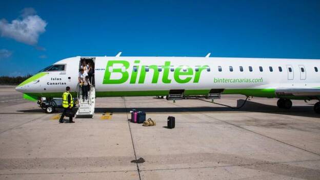 Binter estrena sus destinos nacionales con vuelos a partir de 32,25 euros