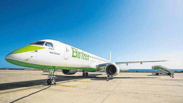 Binter Presenta Su Nuevo Embraer E195 E2 Canarias7