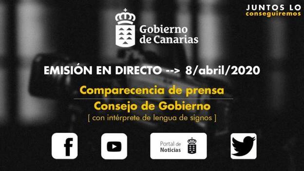 Directo. Rueda de prensa del Gobierno de Canarias