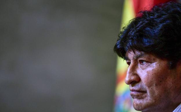 El expresidente boliviano Evo Morales 