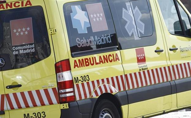 Heridos cuatro pasajeros al desacarrilar un tren en Madrid
