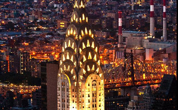 El Chrysler Building, en la cumbre del art decó neoyorquino