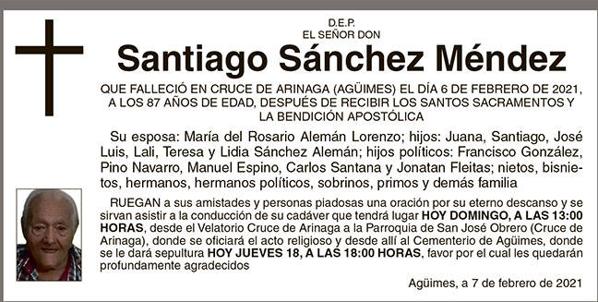 Santiago Sánchez Méndez