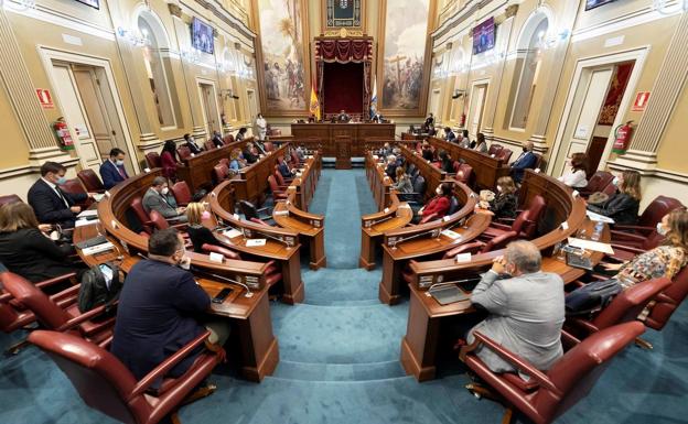 Pleno del Parlamento de Canarias / /Miguel Barreto