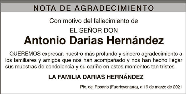 Antonio Darias Hernández