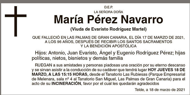 María Pérez Navarro