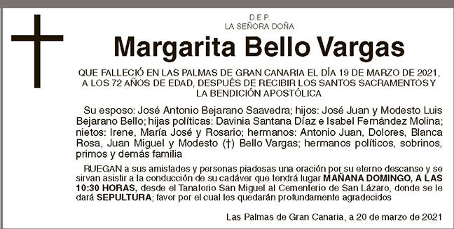Margarita Bello Vargas