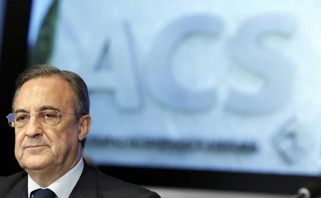 Florentino Pérez, presidente de ACS 