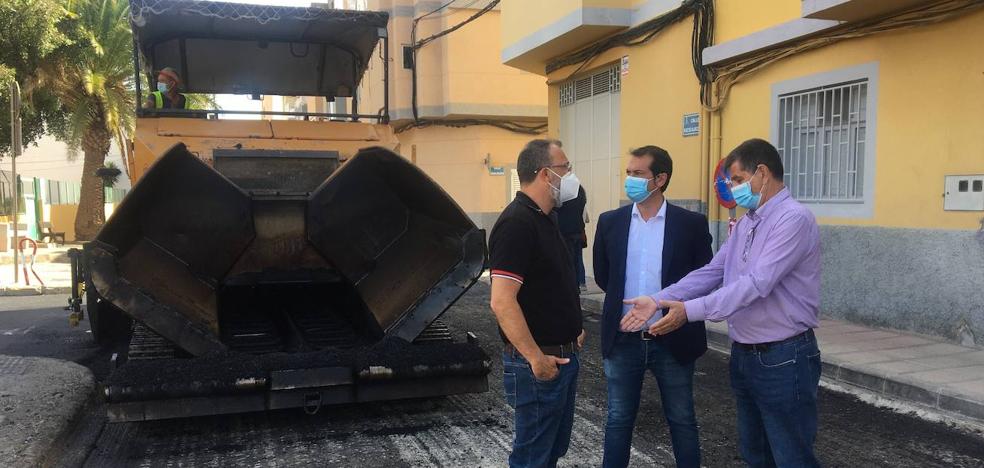 Comienza el asfaltado de las calles de Casa Pastores - Vimarsana News
