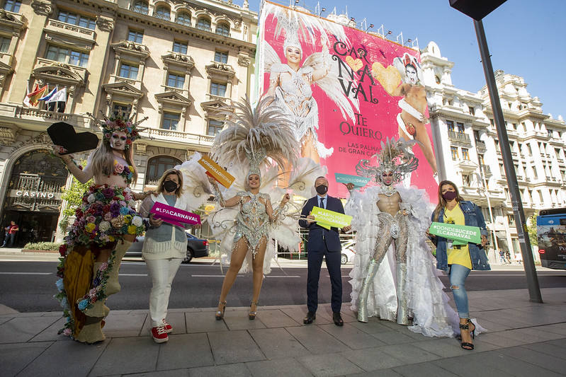 El Carnaval de Las Palmas late en Madrid