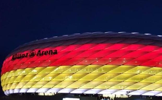 La UEFA rechaza que el Allianz Arena se ilumine con los colores arcoiris
