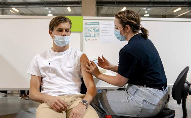 Vacunación en Janssen en Holanda.