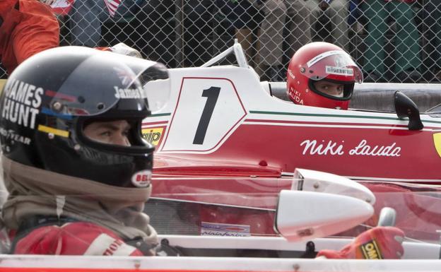 La película 'Rush' recreaba la rivalidad entre James Hunt y Niki Lauda./Archivo