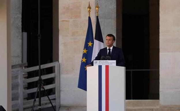 El presidente francés Emmanuel Macron /EFE