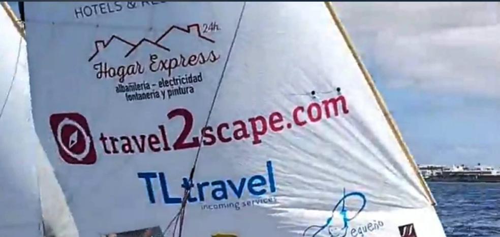 Preparan el reto solidario de unir Lanzarote y Gran Canaria en un barquillo de vela latina - Vimarsana News