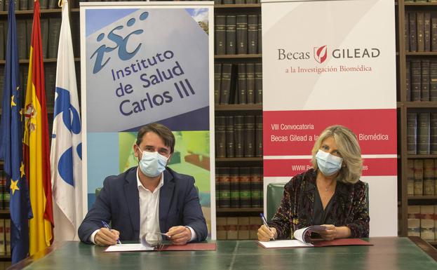 Convenio de colaboración público-privado entre el ISCIII y Gilead España.