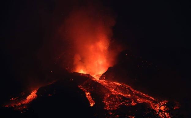 El volcán de la Palma ha emitido alrededor de 250.000 toneladas de dióxido de azufre