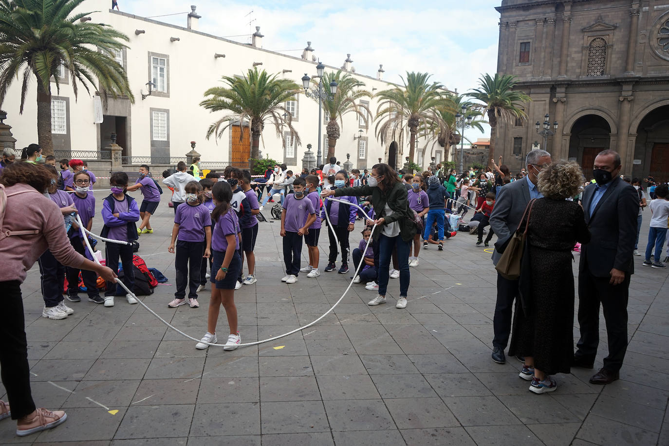 Las Palmas de Gran Canaria presenta el proyecto 'Juegos de Ayer y Hoy'