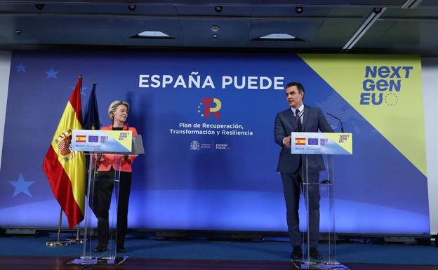 España ha solicitado a Bruselas los primeros 10.000 millones del fondo de recuperación