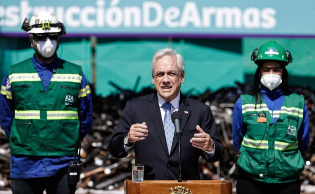 Sebastián Piñera, presidente de Chile./EFE