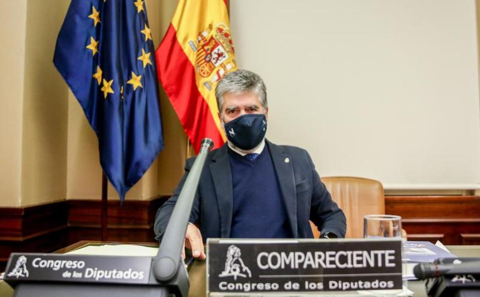 El ex director general de la Policía, Ignacio Cosidó, comparece en la comisión de investigación de la operación 'Kitchen' del Congreso de los Diputados /EP