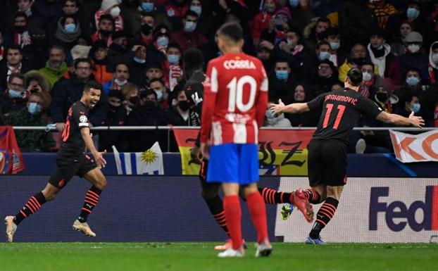 El Milan deja al Atlético en situación crítica