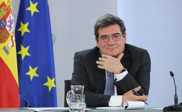 El ministro de Seguridad Social, Inclusión y Migraciones, José Luis Escrivá.. 