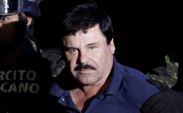 El 'Chapo' Guzmán, durante su detención en 2018. 