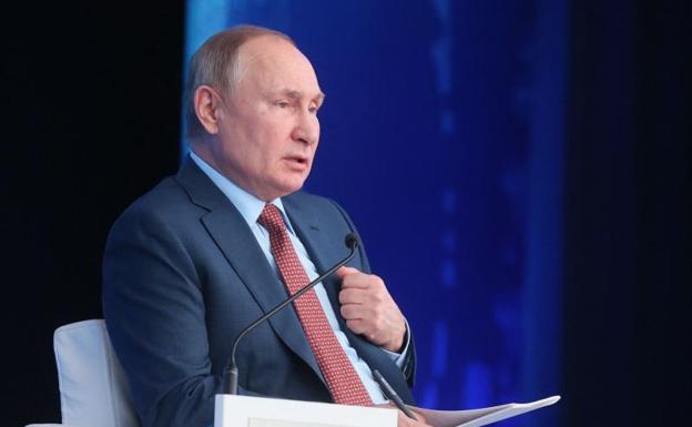 El presidente ruso Vladimir Putin/. Afp