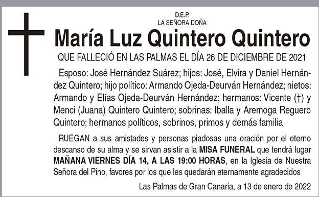 María Luz Quintero Quintero