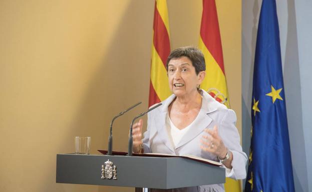 La delegada del Gobierno en Cataluña, Teresa Cunillera. /efe