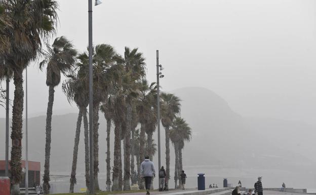 Tras la intensa calima de estos días se atisban fuertes lluvias en Gran Canaria y las islas occidentales. /Juan Carlos Alonso