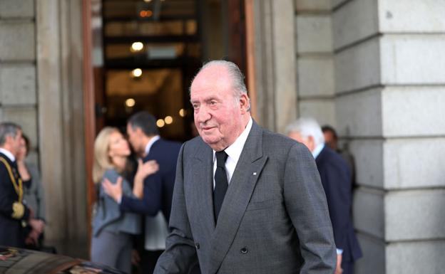 El rey emérito, Don Juan Carlos.