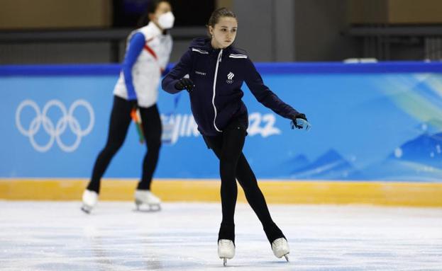 La patinadora rusa Kamila Valieva. /Reuters