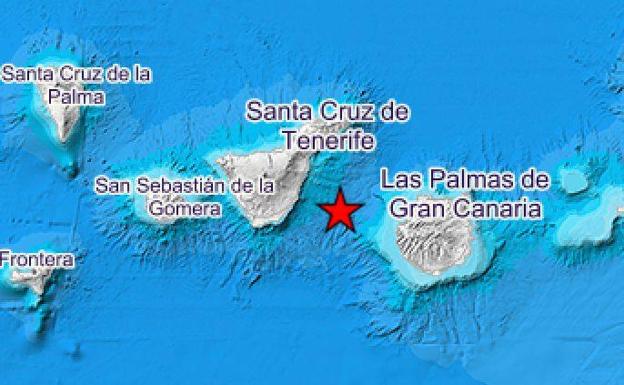 Terremoto entre Gran Canaria y Tenerife