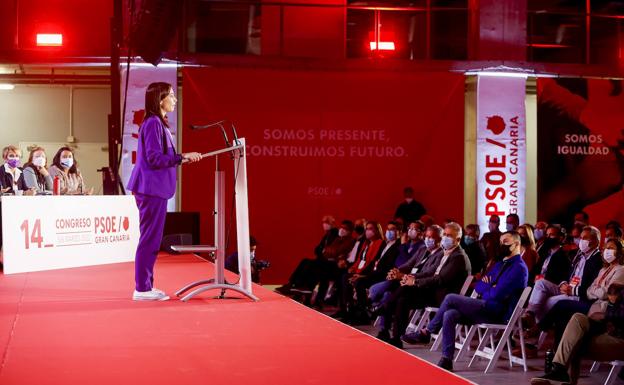 Imagen del acto de inauguración del congreso de los socialistas de Gran Canaria. /C7