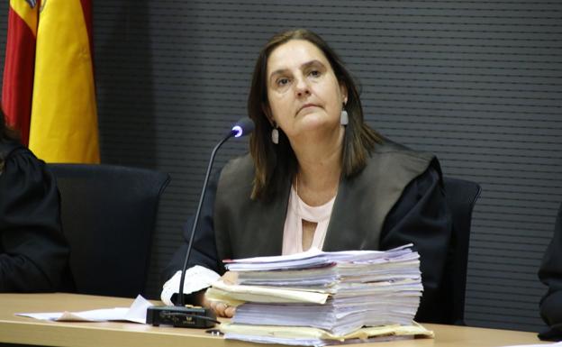 La magistrada ponente de la sentencia de instancia, Pilar Parejo. 