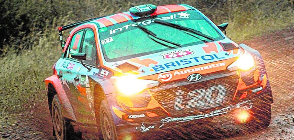 Rogelio Peñate already competes in the South American circuit in the Trans Itapúa Rally in Paraguay