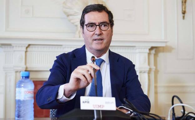Antonio Garamendi, presidente de la CEOE. /efe