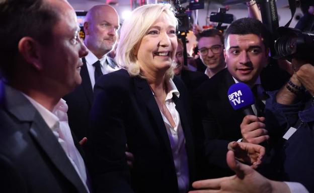 La líder de Agrupación Nacional, Marine Le Pen./AFP