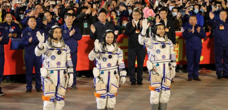 Three Chinese astronauts return after six months in space