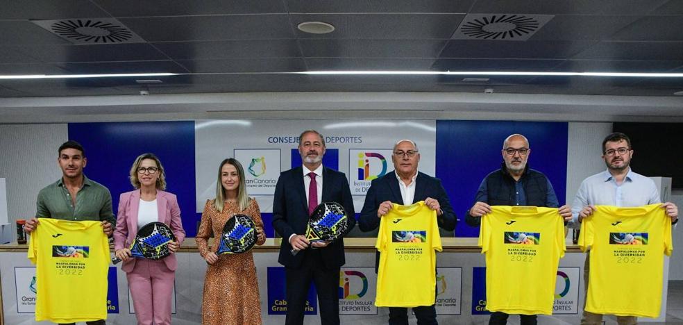 The Maspalomas Padel Tournament for diversity will host more than 100 LGTBI athletes