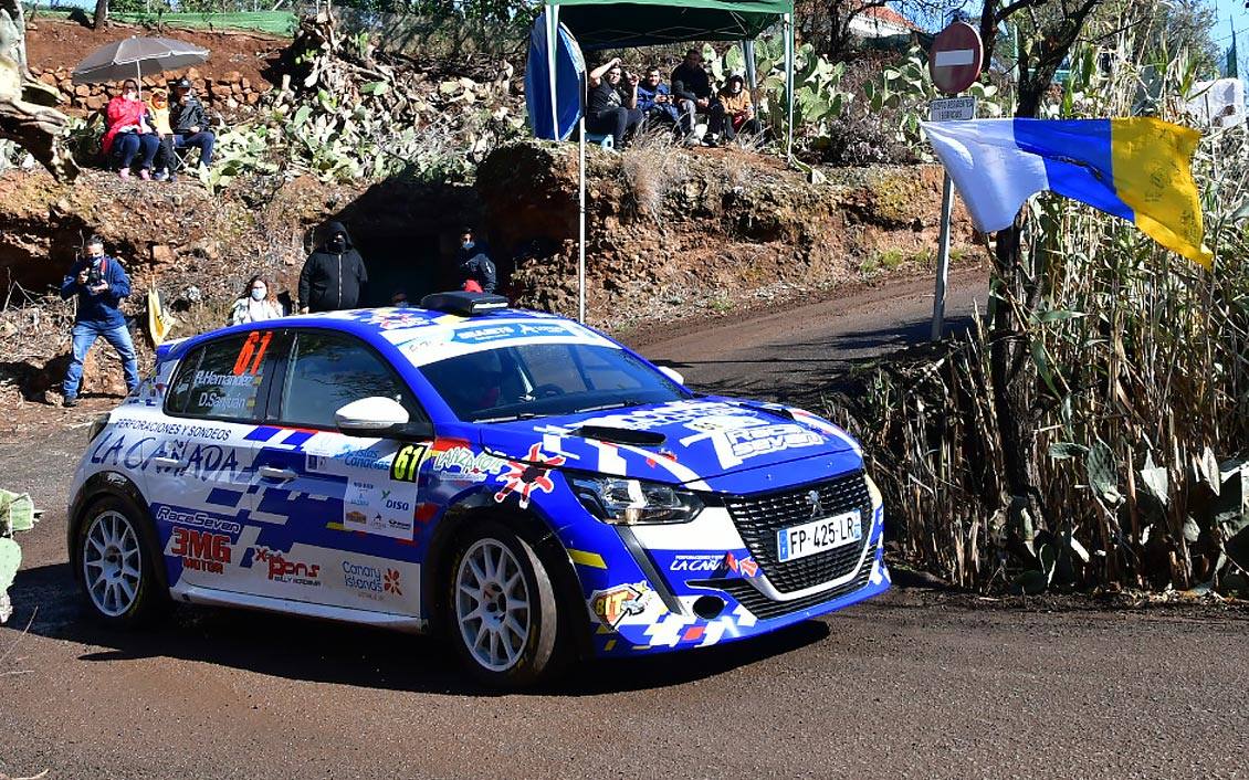 The young Raúl Hernández from Lanzarote will fight on two fronts, the ERC4 Junior category and in the DISA Orvecame Rally Cup.